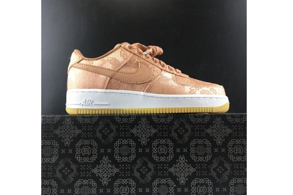 Clot CJ5290-600 Low Air Silk Rose  Force 1 Gold 0312